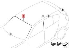 CAM LASTİĞİ F20/ÖN/ÜST BMW 51317240671