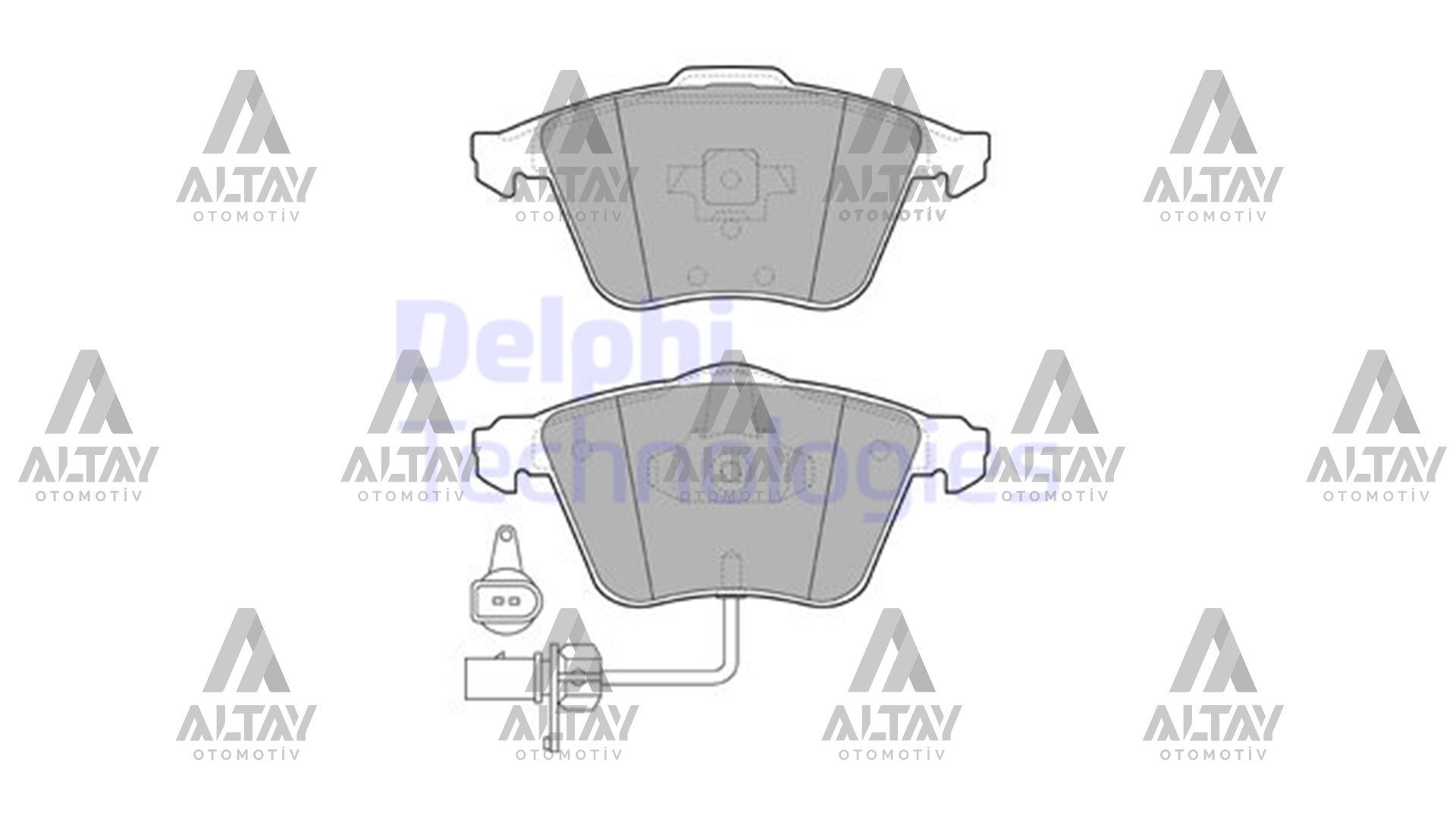 FREN BALATA A4 05-11 / A6 05-11 FİŞLİ ÖN