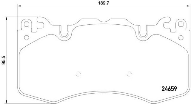 Fren Balatası Ön Range4 2013-15 - LR016684