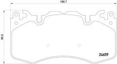 Fren Balatası Ön Range4 2013-15 - LR016684