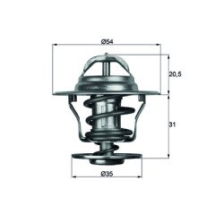 Termostat 80C Vw Unıversal Polo Tx 13 80D