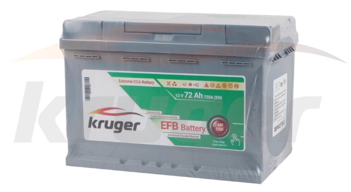 Aku Efb Start/Stop L3 12V 72 Amper (278X175X190)