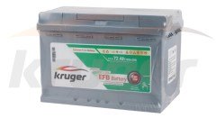 Aku Efb Start/Stop L3 12V 72 Amper (278X175X190)