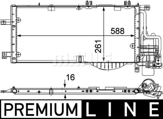 Opel Radyatör Klima 1,3 Corsa C  1850093 13106020 13106021 1850093 93177423