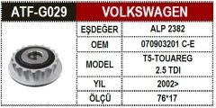 Vw T5 2,5 Axd Şarz Kaplini 070903201C 070 903 024 070 903 024 A 070 903 024 B 070 903 024 F
