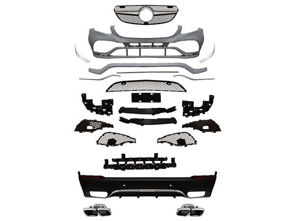Gövde Kiti ?253 (Ön:PDCli, F.Yık-sız, 2-Çıkış, Panj-lu, Egz.Uçlu) -AMG GLC63- 2015- ---