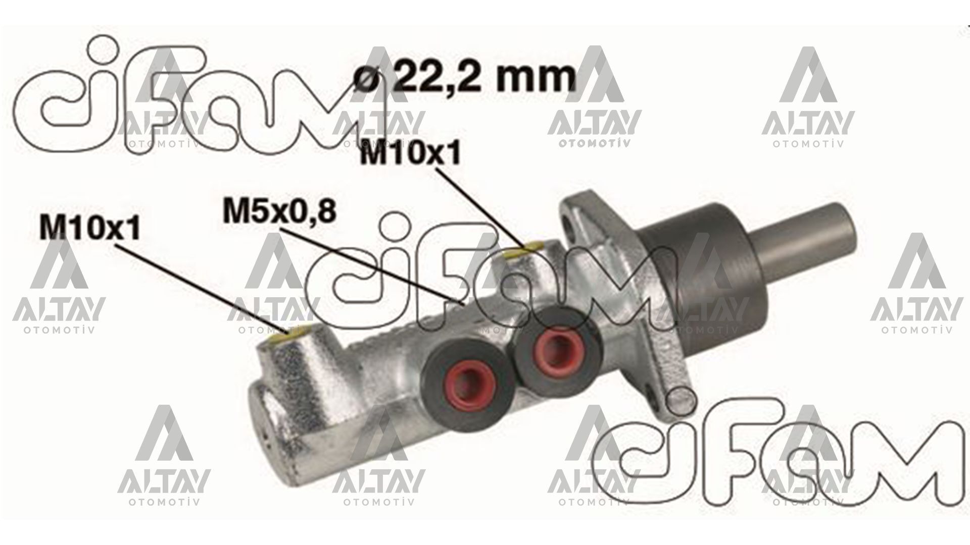 FREN ANA MERKEZ DOBLO 01-10 1.3 MJT ABSLİ DÖKÜM 22mm
