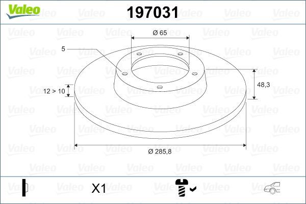 Vw Passat Tıguan 04-18 Fren Diski Arka 1K0615601Ad 1K0615601Ad 1K0615601M 5Q0615601G 8P0098