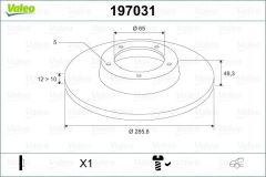 Vw Passat Tıguan 04-18 Fren Diski Arka 1K0615601Ad 1K0615601Ad 1K0615601M 5Q0615601G 8P0098
