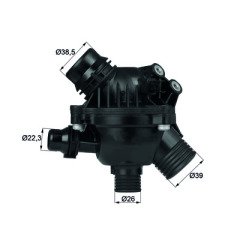 Termostat 97C Bmw N52/53 E 60/65/87/90 97 Derece Tm 14 97