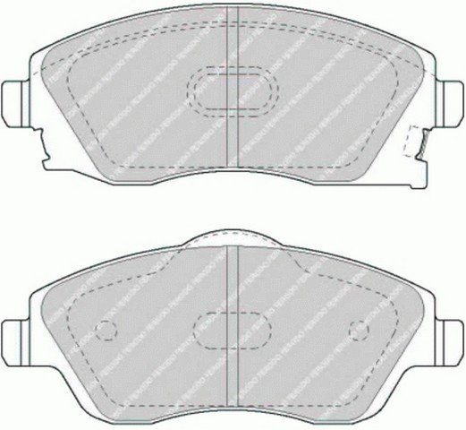 Opel Fren Balata Ön Corsa C 1605081-1605974 1605964 1605974 9200108 93172261 93176114