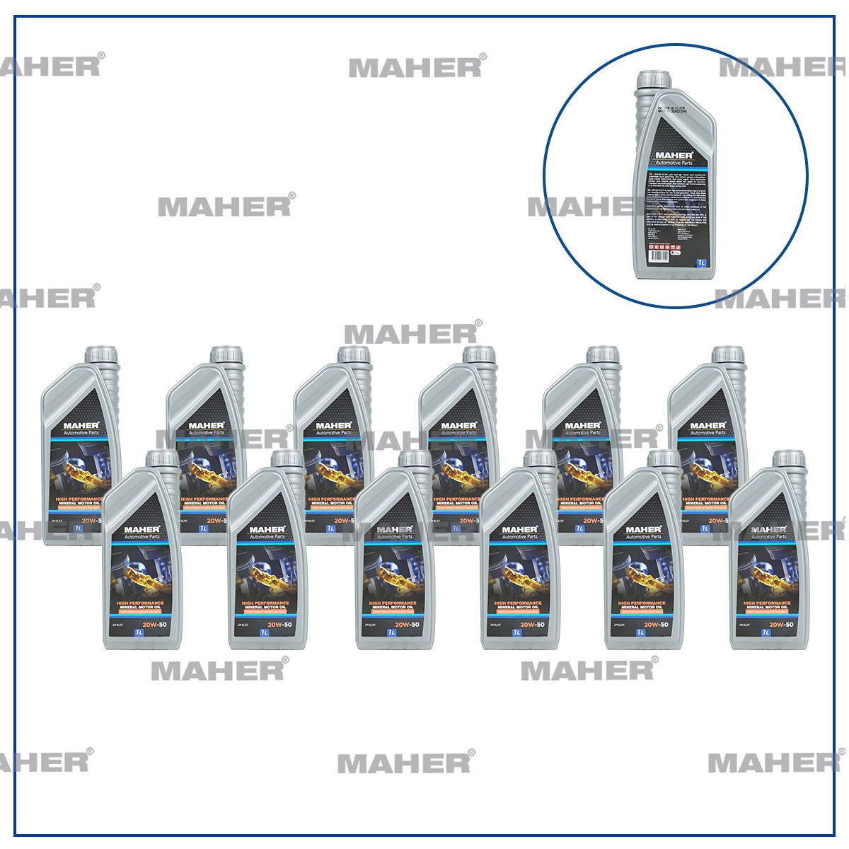 MOTOR YAĞI 20W/50 SL-CF / 1lt