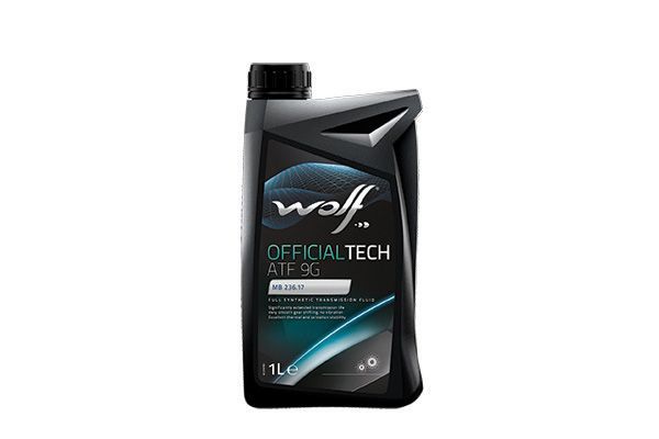 WOLF TAM SENTETİK ŞAZIMAN YAĞI OFFICIALTECH ATF 9G M.BENZ W213 SARI 1 LT 0029890603
