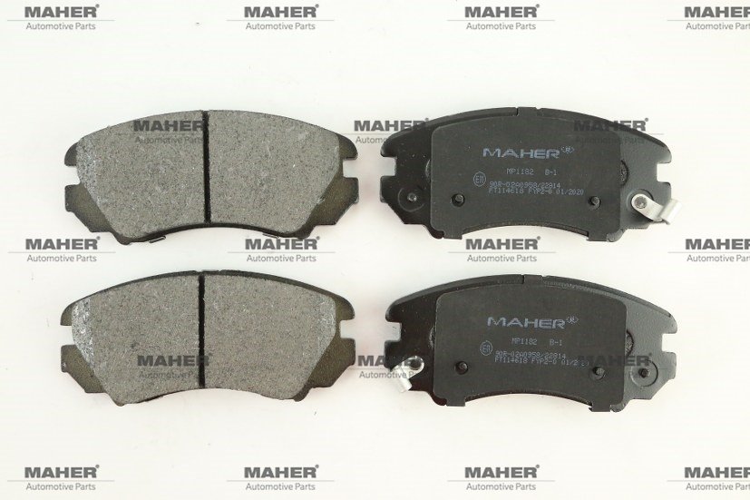 Fren Balata Tucson / Sportage 04=>/ Sonata 02=>/ Soul 09=>/ Magentıs/ Coupe Ön 581012Ca20