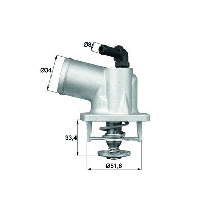 Termostat 92C Opel Astra G Vectra C Z16Xe Tı 54 92D