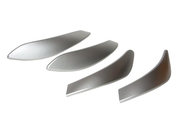 Kapı Tutamak Kaplama Seti F30+LCI F34+LCI F32+LCI F36+LCI Ön/Arka; (Krom-Gümüş) - 7260085/086