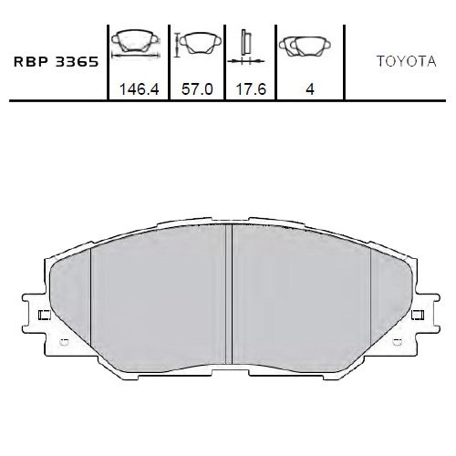 On Fren Balata - Rav4 06-12 Rbp3365