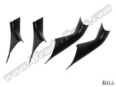 Kapı Tutamak Kaplama Seti G30 Ön&Arka; (Karbon-Siyah) - 51417438523R4