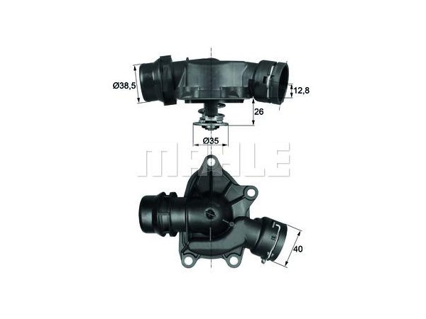 Termostat M57 [E39 E38] 88C 530/730d 1995-99 - TI2688