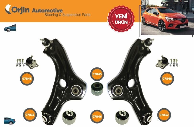 ROTİL ALT 07848 CLIO V 19 >