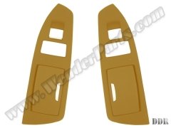 Cam Düğme Çerçeve Seti F01 Arka Sol&Sağ; Küllüklü; Bej (Arka Güneşlik) - 9169049/050