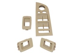 Cam Düğme Çerçevesi E90+LCI (Set); Bej - 9217334/876S4