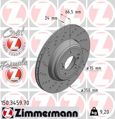 BMW E92-E93 M3 ARKA DİSK SOL 34212283803