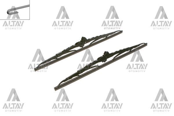 SİLECEK SÜPÜRGESİ TAKIM ECO (450+450mm)