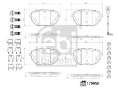 VW T7 2020- FREN BALATASI ÖN 7LA698151B
