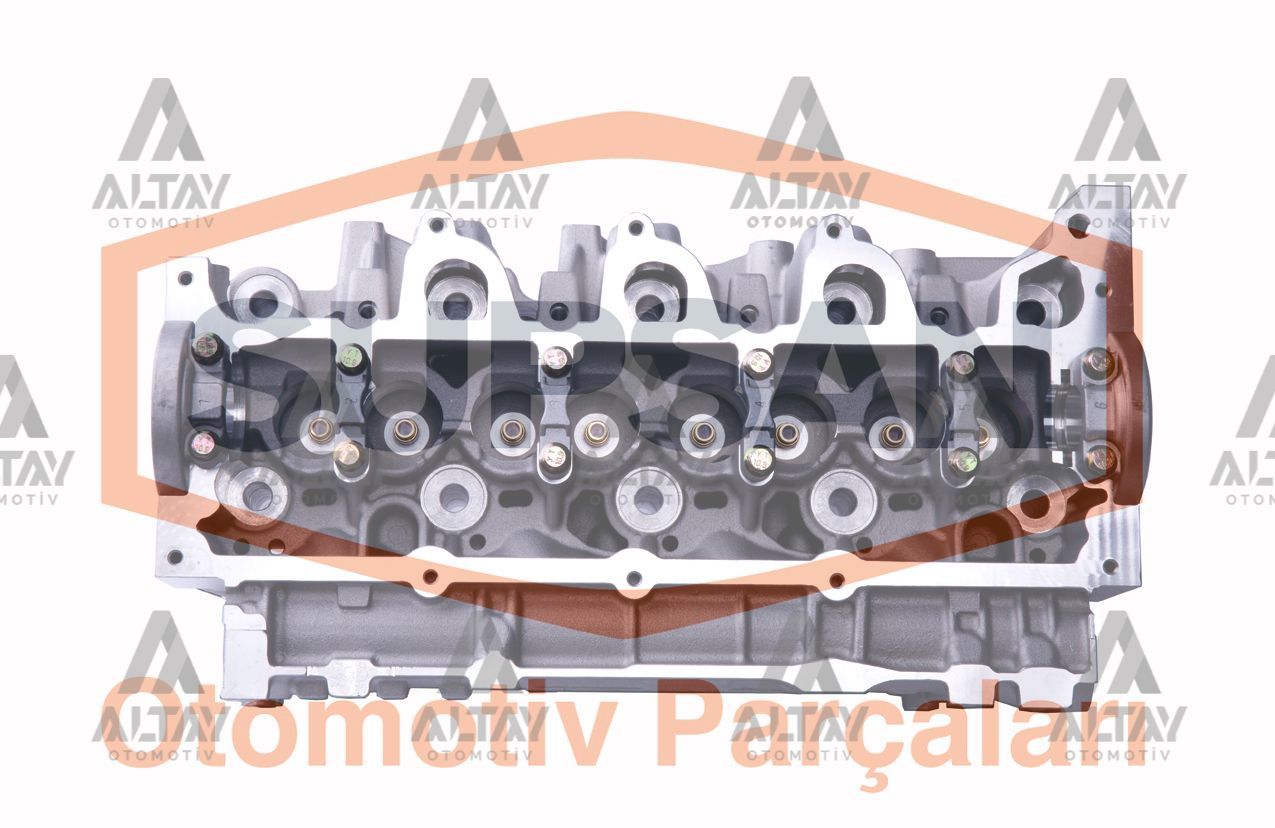 SİLİNDİR KAPAĞI KANGOO / FLUENCE / CLIO IV / MEGAN / LOGAN / QASHQAI / JUKE /  MERCEDES A-B SERİSİ K9K 1.5DCI EURO5 KISA ENJEKTÖR (SUPAPLI)