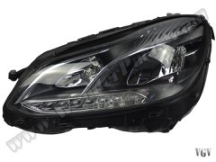 Komple Far W212 Sağ; Statik Led 2013-16 - ---