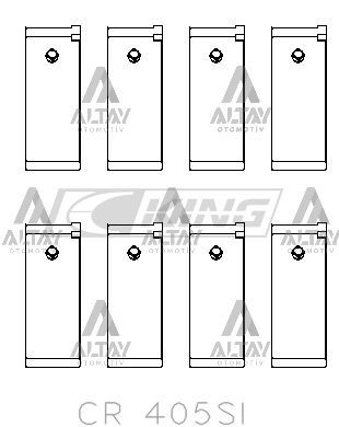 Yatak Kol Besta E-2200 626 1.6 1.8 (0.50) Cr405Sı0.5