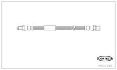 Bmw F01 Arka Fren Hortumu 350 Mm 34326789263 34326789263