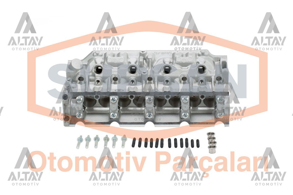 SİLİNDİR KAPAĞI KANGOO 1.9D F8Q (DİKEY ISITMA BUJİLİ) (SUPAPLI)
