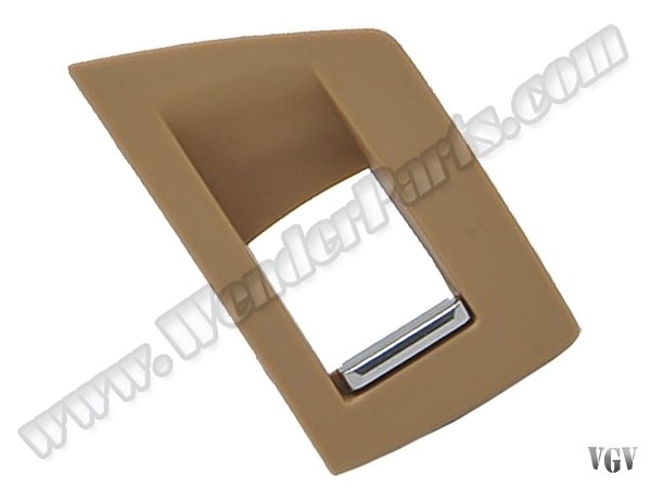 Cam Düğme Çerçevesi F10+LCI Ön/Arka Sağ (Bej) - 51417225892