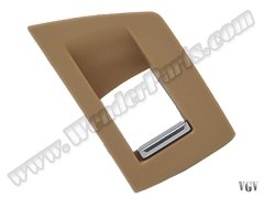 Cam Düğme Çerçevesi F10+LCI Ön/Arka Sağ (Bej) - 51417225892