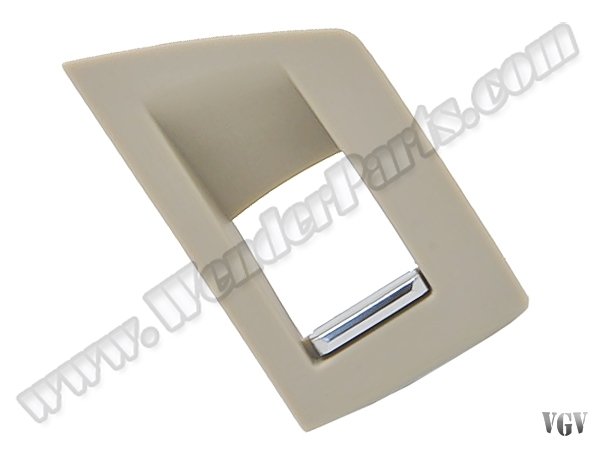 Cam Düğme Çerçevesi F10+LCI Ön/Arka Sağ (Krema) - 51417225896