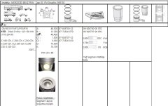 M.Benz 651/911/912/916 Piston 6510301017 A6510301017 A6510303317