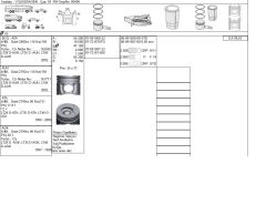VW LT 46 ATA BCQ 2.8  162565e KADAR PİSTON STD