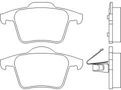 Fren Balatası Arka Volvo Xc90 2.5T, T6 02-, D3, D5 09-