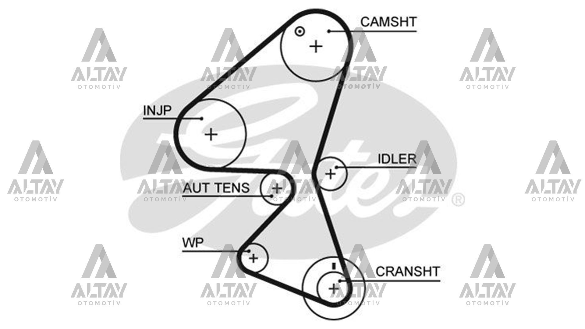 TRIGER SETI  FOCUS / CMAX 1.6 TDCI /  207 / 308 / 407 / PARTNER TEPEE 03=>11  1.6 HDI EURO 4  DV6TED4 137 DIS