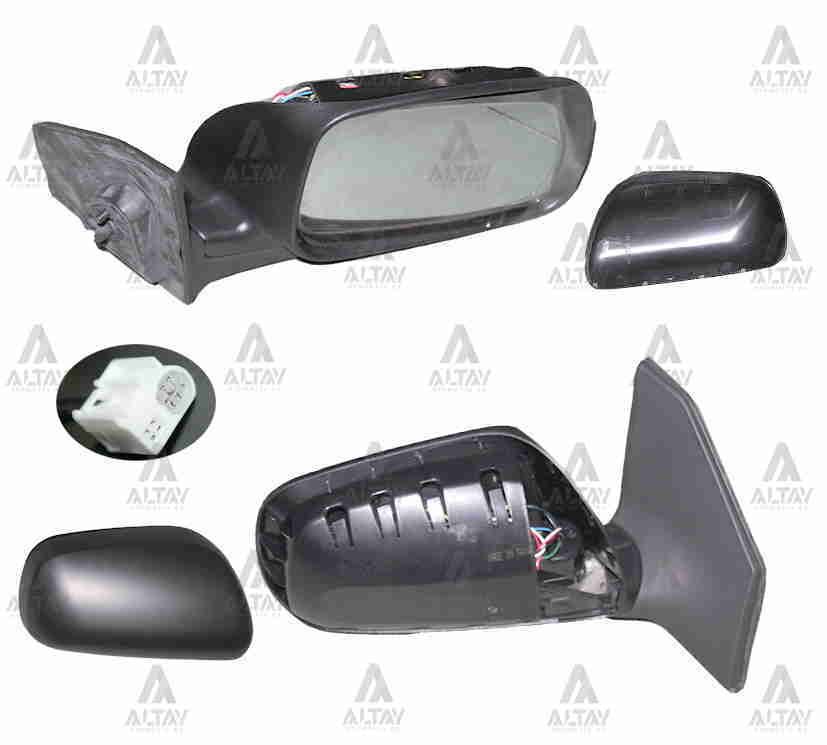 Ayna Dış Dikiz Avensıs 03-06 Elektrikli Isıtmalı Otomatik Katlanır 7 Fişli Sağ