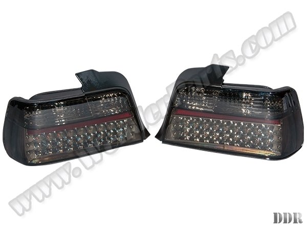 Komple Stop E36 Set; (Kristal Füme, Ledli) Füme Sinyal [Sedan] 1991-98 - ---
