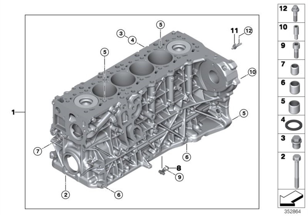 YAĞ TAZZİK SİBOBU N57/N57N BMW 11427805346
