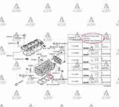 Silindir Kapak Contası Pıckup 03-12 Skystar / Navara 06-10 /  Yd25Ddtı Çelik 0.90Mm 0 Çentik 11044Vk500