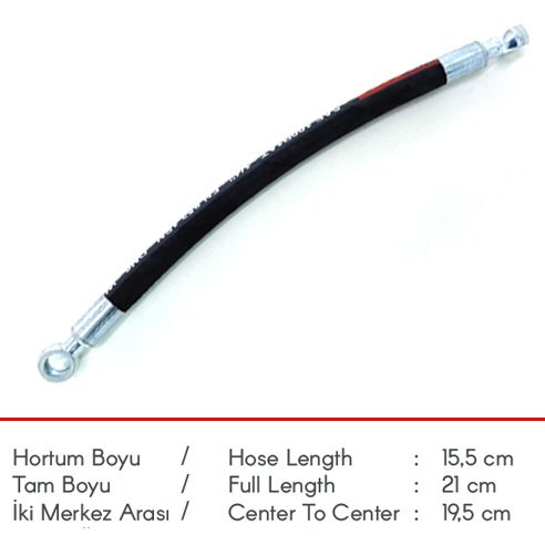 Hortum Sarz Vakum-H100 Kamyonet 97>04 Raı00616