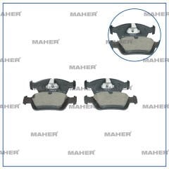 FREN BALATA BMW 3 SERİ  90-98 E36 ÖN 17.50mm ECO