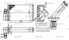 RADYATÖR KALORİFER LAGUNA I  93-01 MEKANİK