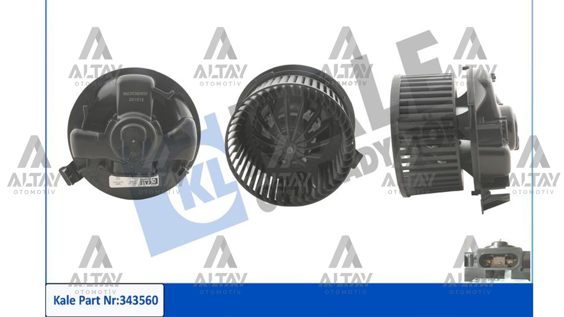 KALORİFER MOTORU CLIO III 05=> (KLIMALI)