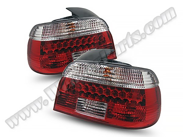 Komple Stop E39 Set; (Kristal, Ledli) Beyaz Sinyal 1996-00 - ---
